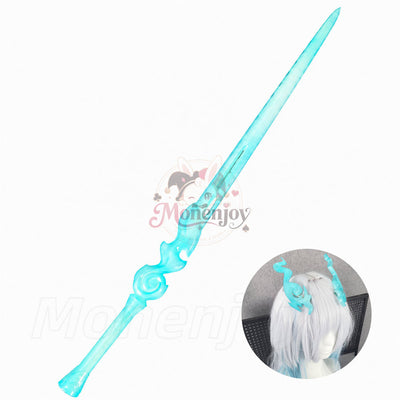 【Monenjoy】鳴潮 清宵（セイショウ）コスプレ道具 剣モデル 100cm レプリカ PLA素材 ヘアアクセサリー対応 舞台撮影用