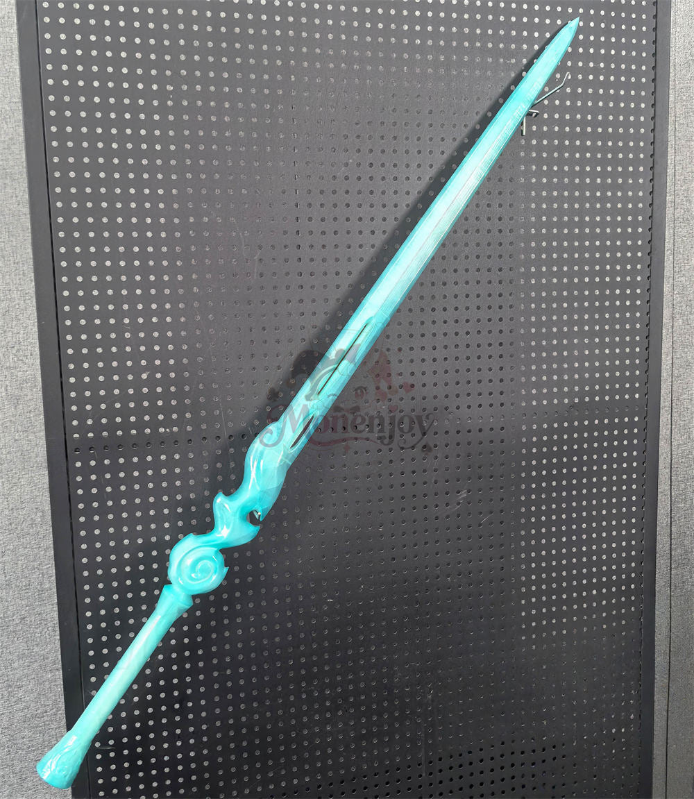 【Monenjoy】鳴潮 清宵（セイショウ）コスプレ道具 剣モデル 100cm レプリカ PLA素材 ヘアアクセサリー対応 舞台撮影用