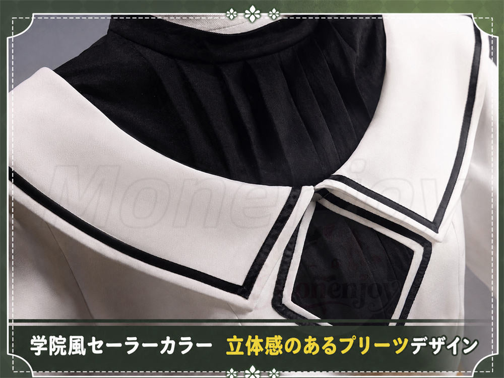 Monenjoy 無職転生 シルフィエット コスプレ衣装 脚カバー付 ニット透かし編みケープ コスチューム 舞台対応 高品質コスプレ衣装 MONENJOY