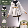 Monenjoy 無職転生 シルフィエット コスプレ衣装 脚カバー付 ニット透かし編みケープ コスチューム 舞台対応 高品質コスプレ衣装 MONENJOY