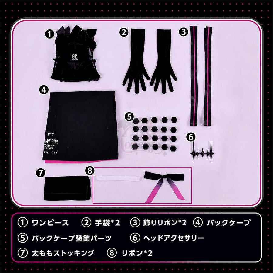 【Monenjoy】勝利の女神:NIKKE 神罰（モダニア）コスプレ衣装 高品質コスチューム ウィッグ・靴追加対応