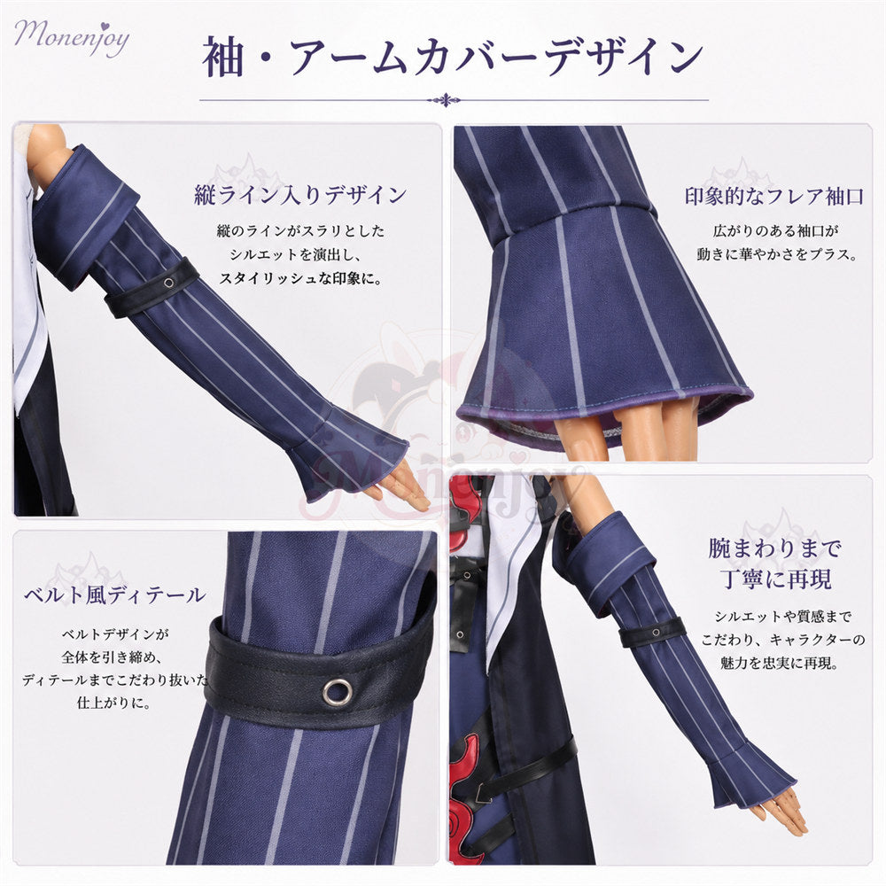 Monenjoy　NTE ファルディーヤ コスプレ衣装　眼鏡付　コスチューム　 ネバエバ 　イベント舞台対応 MONENJOY