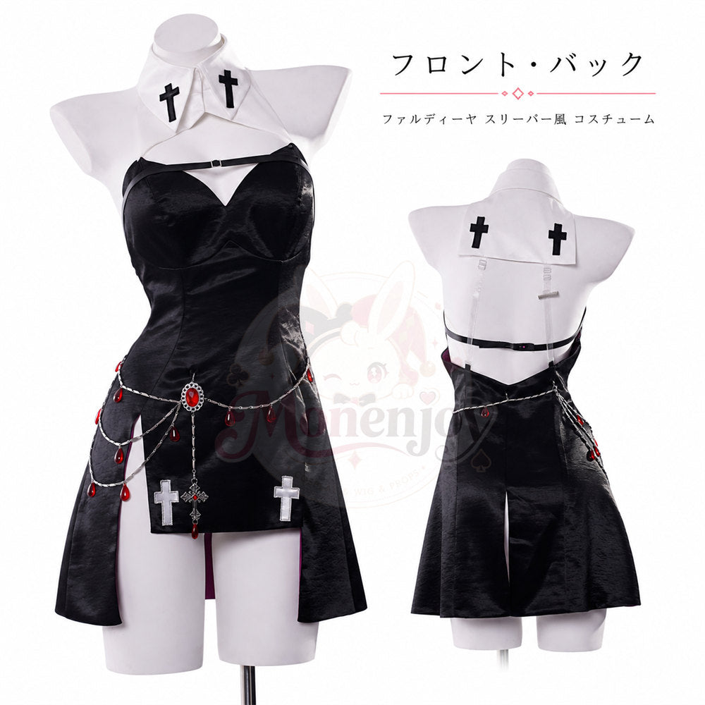 Monenjoy  NTE 　ファルディーヤ　スリーパー  ネグリジェ コスプレ風　ルームウェア ホームウェア　コスプレ　部屋着 パジャマ　ネバエバ イベントハロウィン MONENJOY