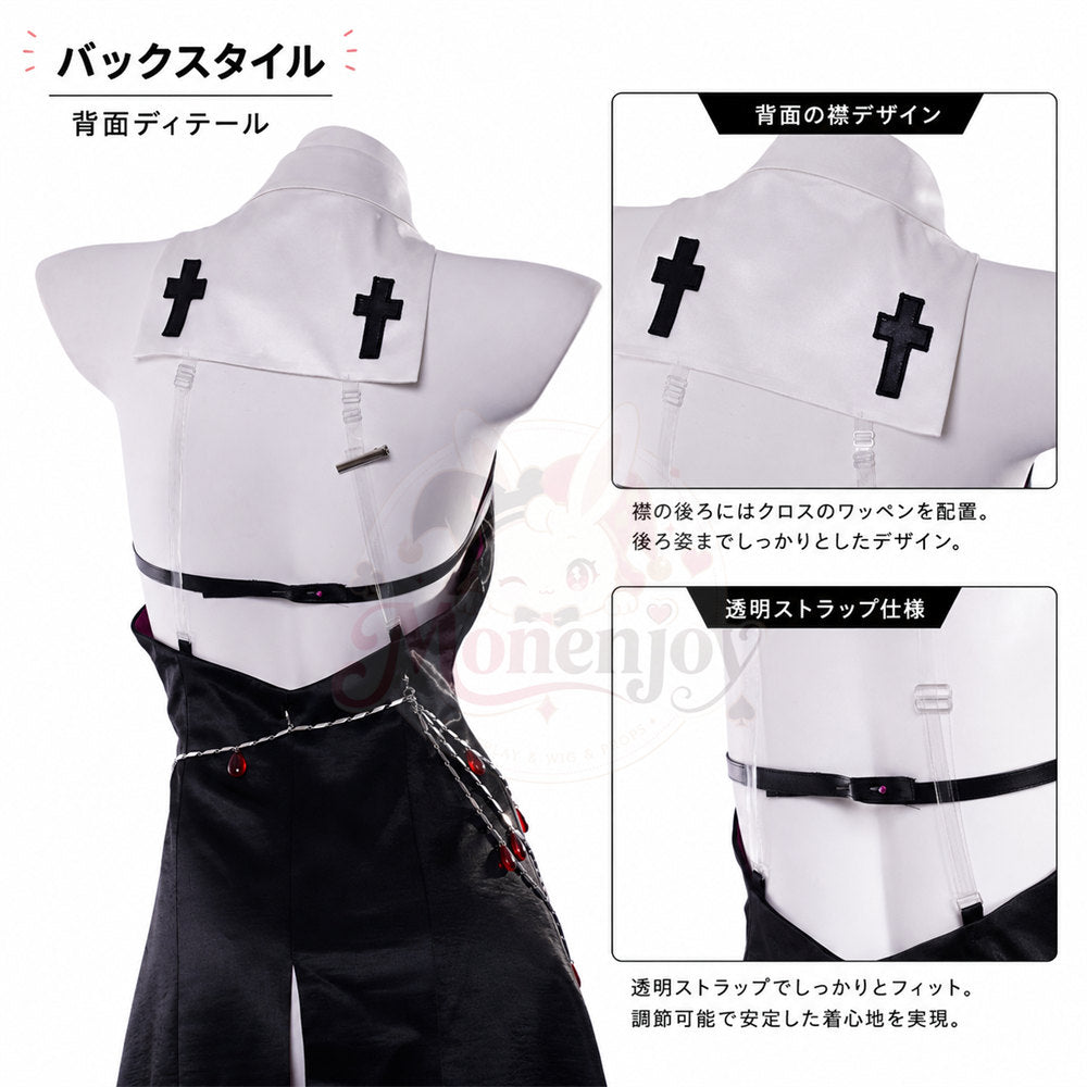 Monenjoy  NTE 　ファルディーヤ　スリーパー  ネグリジェ コスプレ風　ルームウェア ホームウェア　コスプレ　部屋着 パジャマ　ネバエバ イベントハロウィン MONENJOY