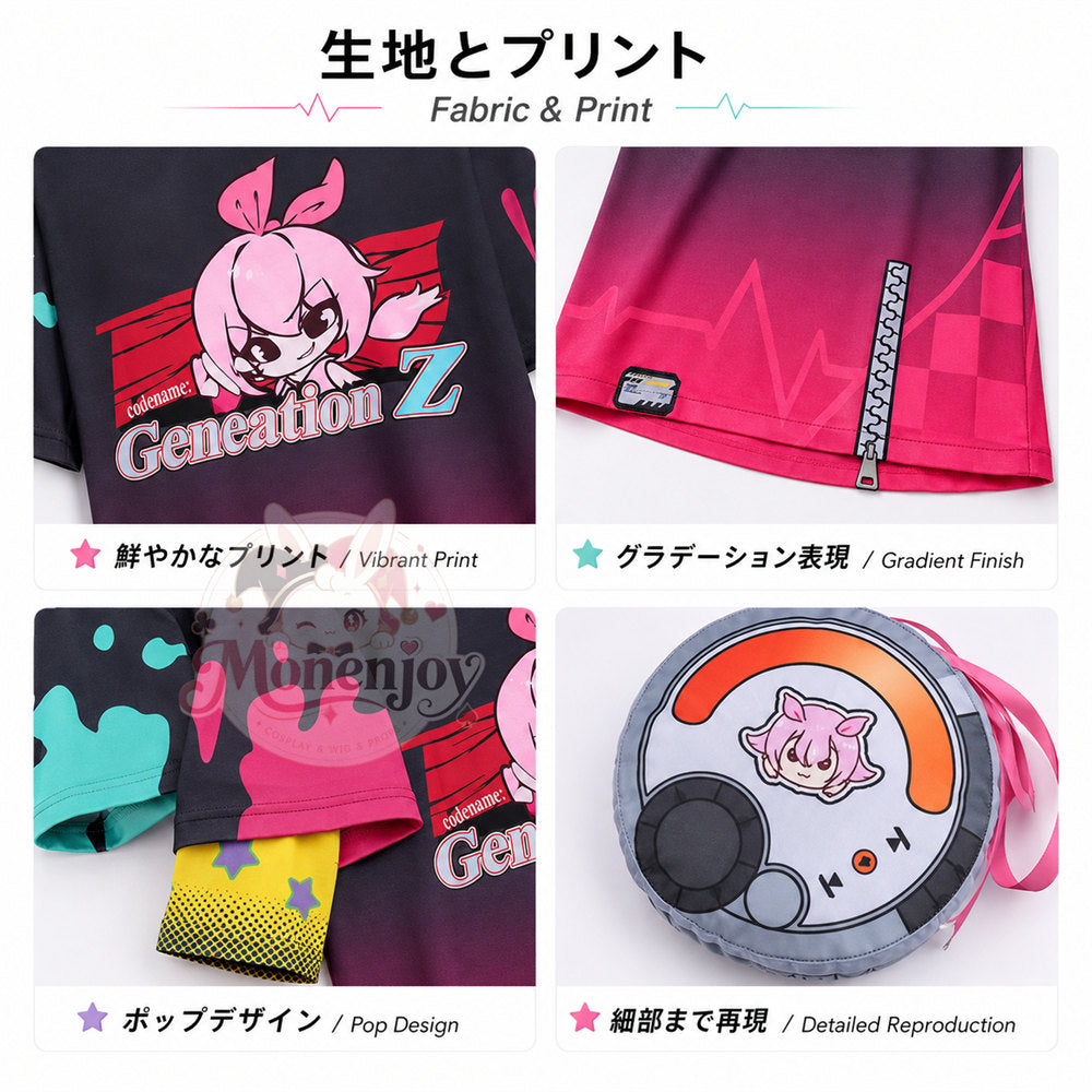 Monenjoy　NTE ハニア コスプレ衣装　ネバエバ　コスチューム　イベント舞台対応　仮装 MONENJOY