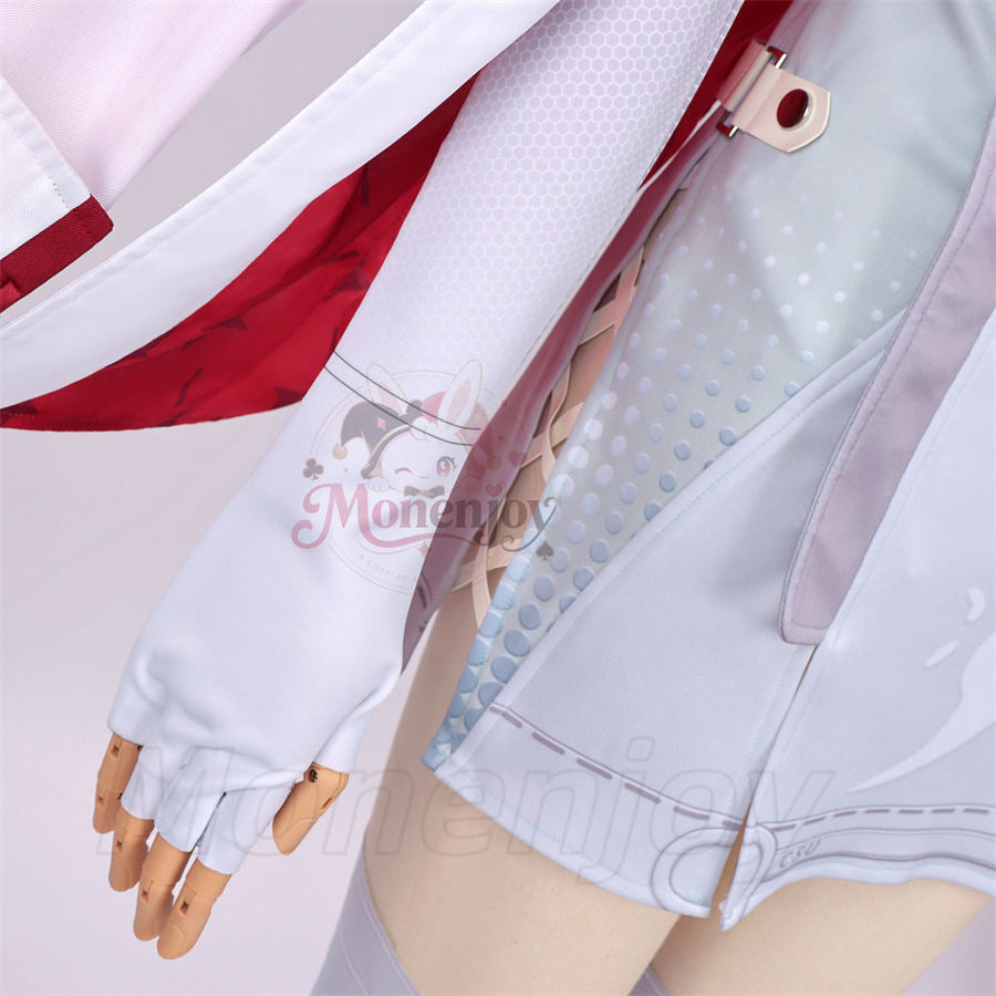 Monenjoy　NTE イロヒ　コスプレ衣装　プリント印刷　ネバエバ　コスチューム　光輪＋角が別途追加 Monenjoy