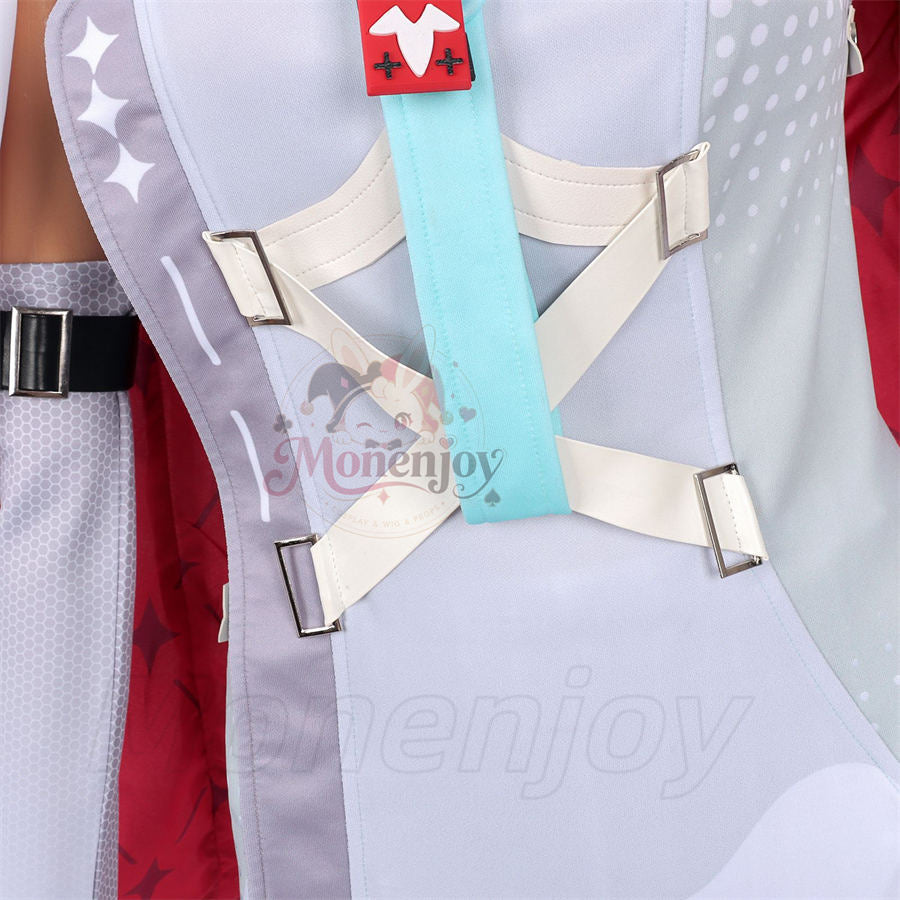 Monenjoy　NTE イロヒ　コスプレ衣装　プリント印刷　ネバエバ　コスチューム　光輪＋角が別途追加 Monenjoy