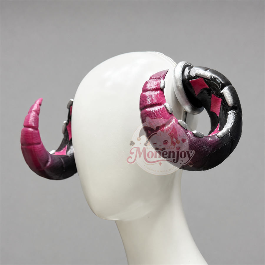 【Monenjoy】NTE イロヒ コスプレ髪飾り・角｜左右1対 PLA製 レプリカ ネバエバ 撮影道具