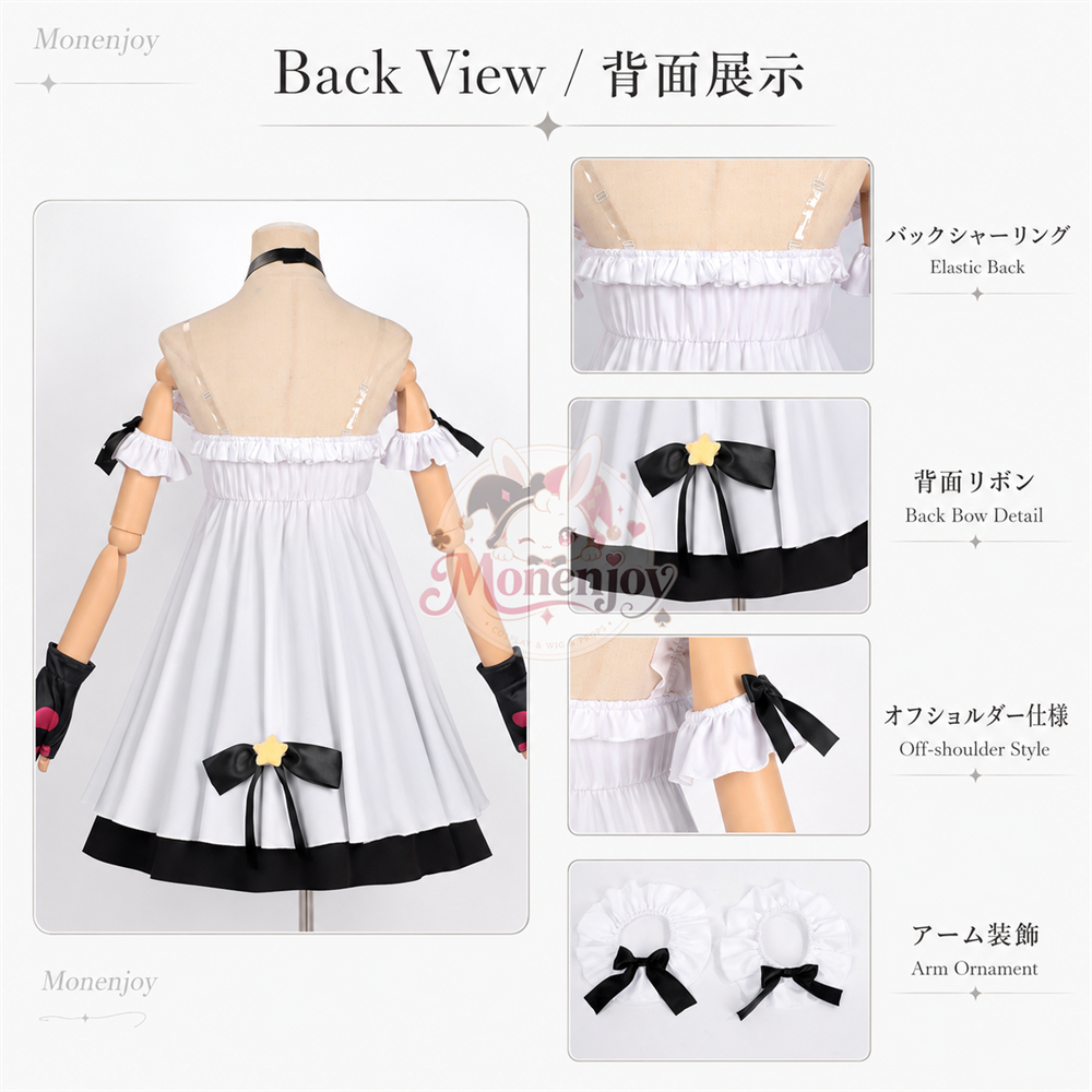Monenjoy　NTE  ナナリ　コスプレ衣装　ネバエバ　部着　パジャマ風　コスチューム　イベント舞台対応 MONENJOY