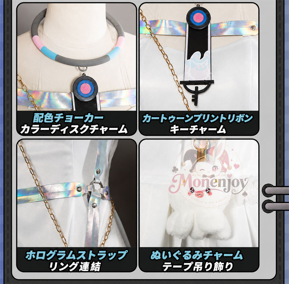 Monenjoy　NTE ニーシャ コスプレ衣装｜ネバエバ　コスチューム　E.T.D第6小隊　ハロウィン　舞台服 MONENJOY