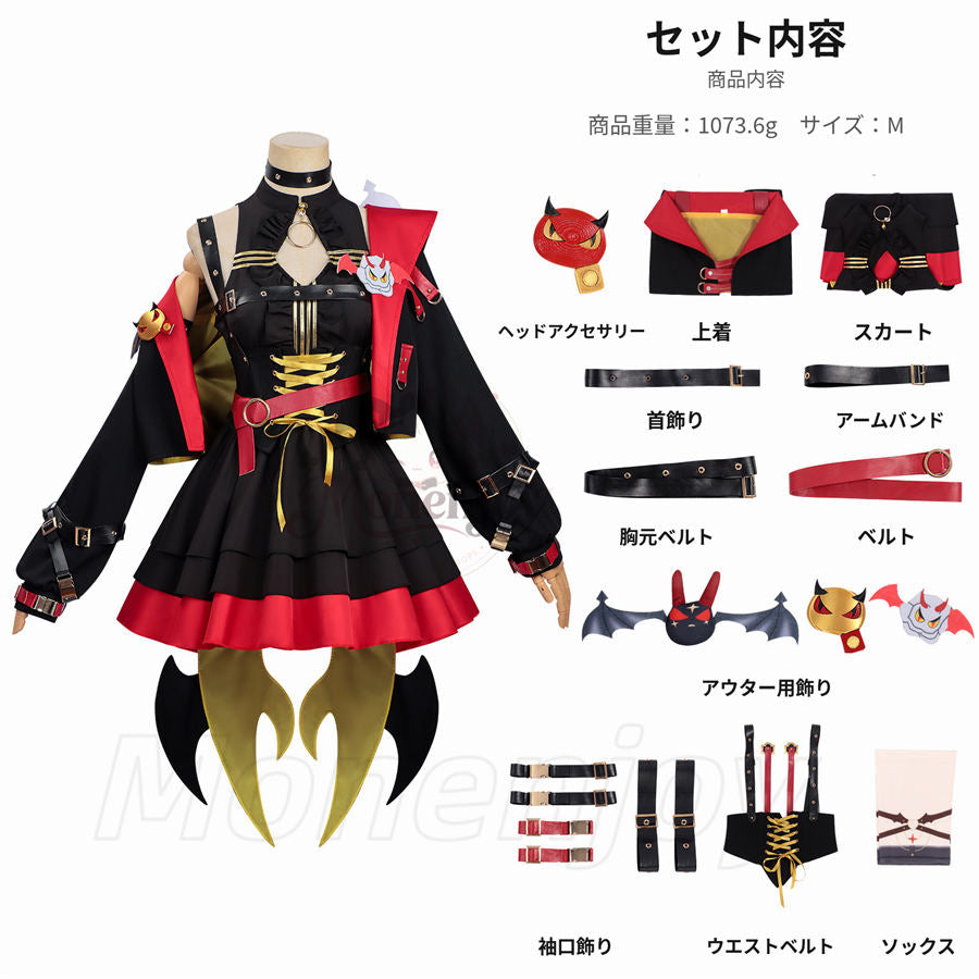 Monenjoy　NTE レクイエム　デビルズ・ビート コスプレ衣装　洋服風　ネバエバ　コスチューム