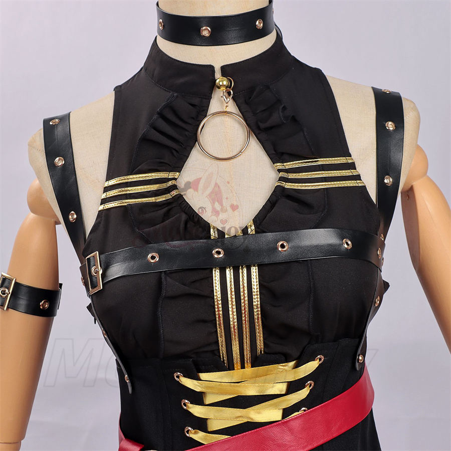 Monenjoy　NTE レクイエム　デビルズ・ビート コスプレ衣装　洋服風　ネバエバ　コスチューム　光輪＋角が別途追加（副本） Monenjoy