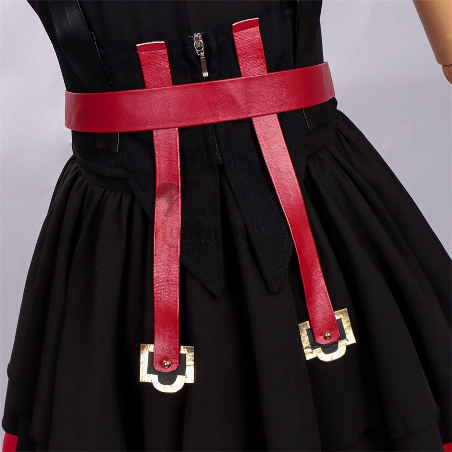 Monenjoy　NTE レクイエム　デビルズ・ビート コスプレ衣装　洋服風　ネバエバ　コスチューム　光輪＋角が別途追加（副本） Monenjoy