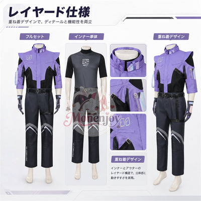 【Monenjoy】NTE 零コラボ限定コスチューム「プライム・パートナー」コスプレ衣装 ネバエバ 異能者 エバードライブ 高品質コスチューム イベント・撮影用