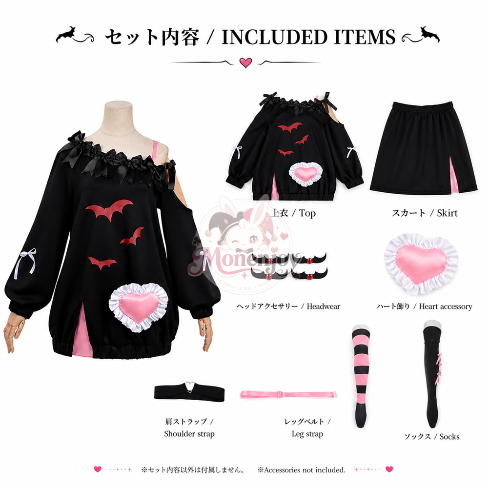Monenjoy　NTE レクイエム　新月の子守歌　コスプレ衣装　ネバエバ　cosplay　costume　イベント舞台対応 MONENJOY