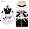Monenjoy NTE　レクイエム 白黒メルヘン レクイエム コスプレ ネバエバ　仮装　部着風　ロリータ風 MONENJOY