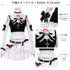 Monenjoy NTE　レクイエム 白黒メルヘン レクイエム コスプレ ネバエバ　仮装　部着風　ロリータ風 MONENJOY