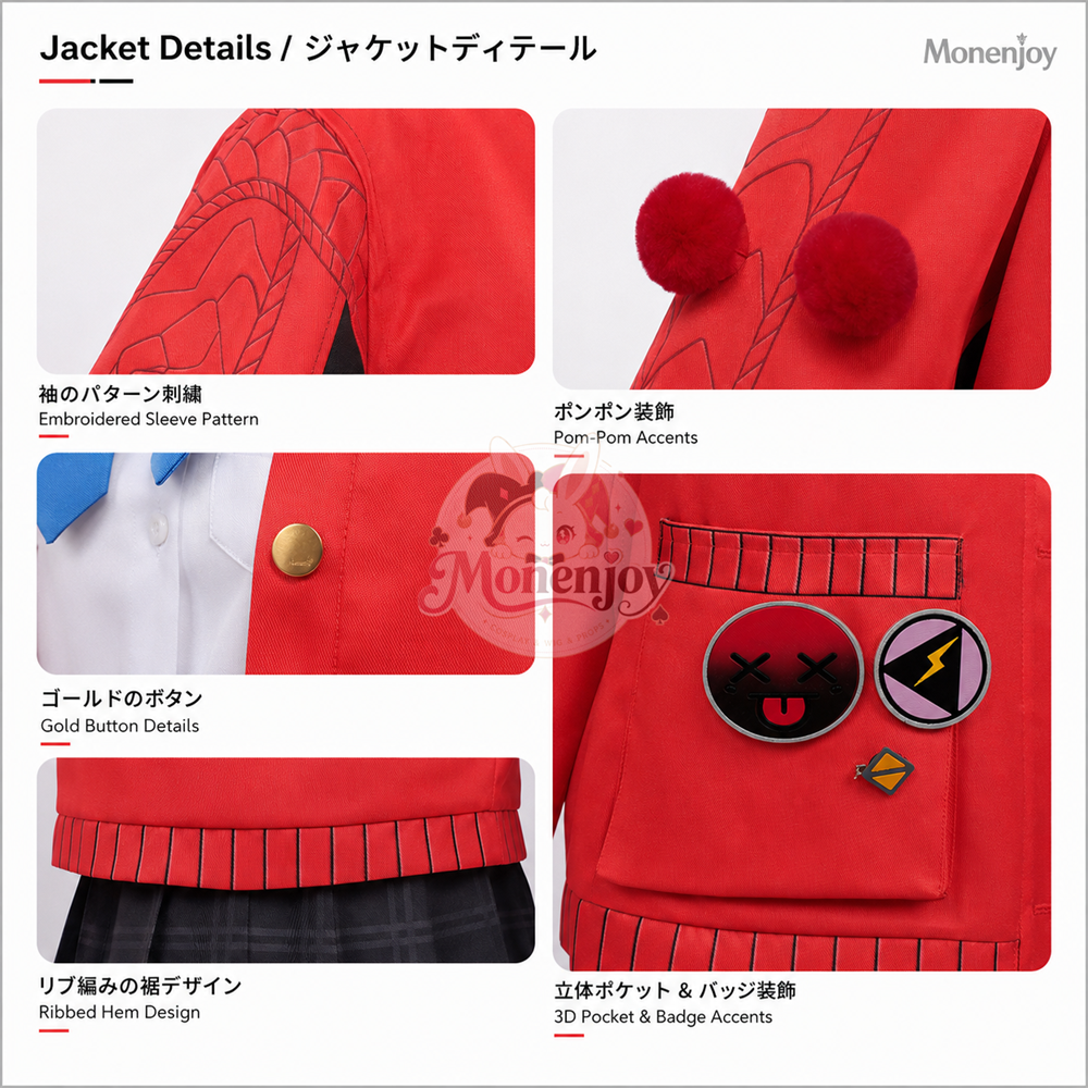 Monenjoy　NTE 早霧　コスプレ衣装　ネバエバ 仮装　cosplay costume　ハロウィン舞台対応 Monenjoy