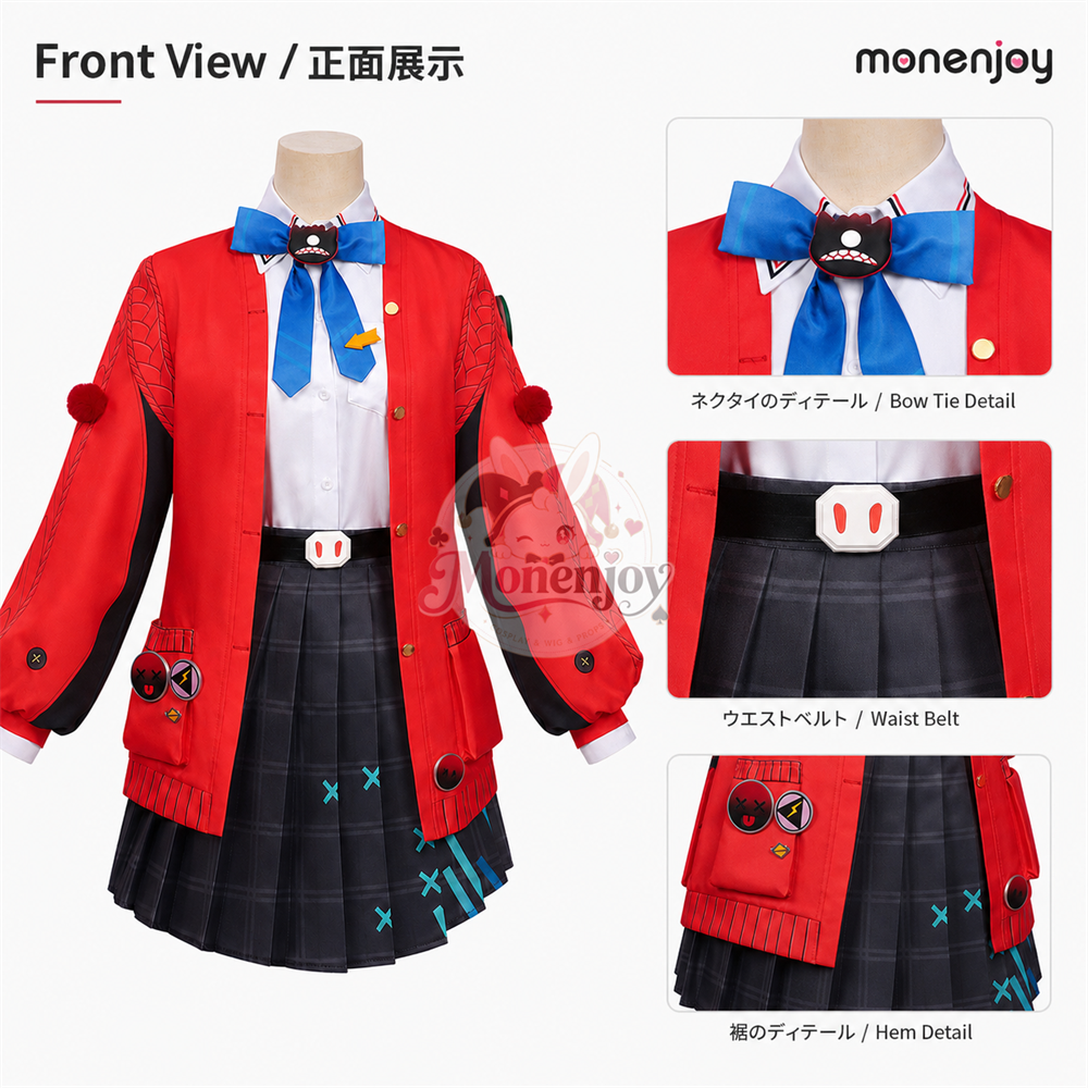 Monenjoy　NTE 早霧　コスプレ衣装　ネバエバ 仮装　cosplay costume　ハロウィン舞台対応 Monenjoy