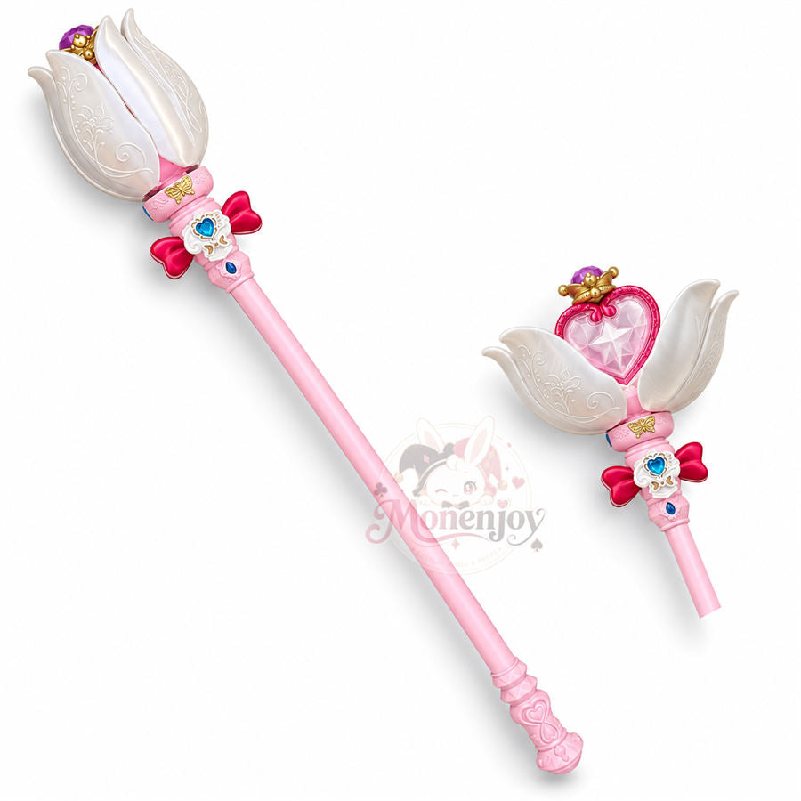 Monenjoy 名探偵プリキュア！キュアアルカナ（Cure Arcana）130cm PLAコスプレ杖　撮影道具　 Monenjoy
