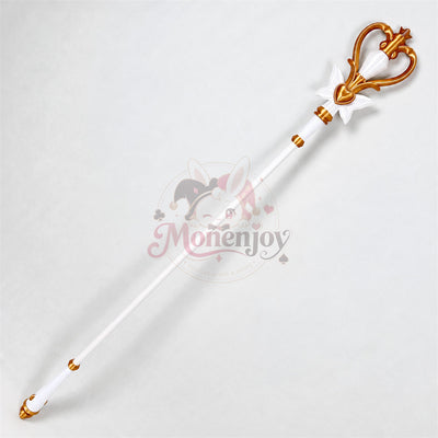 Monenjoy 名探偵プリキュア！ 森亜るるか／キュアアルカナ・シャドウ ティアアルカナロッド  140cm コスプレ道具 軽量PLA製・分割式