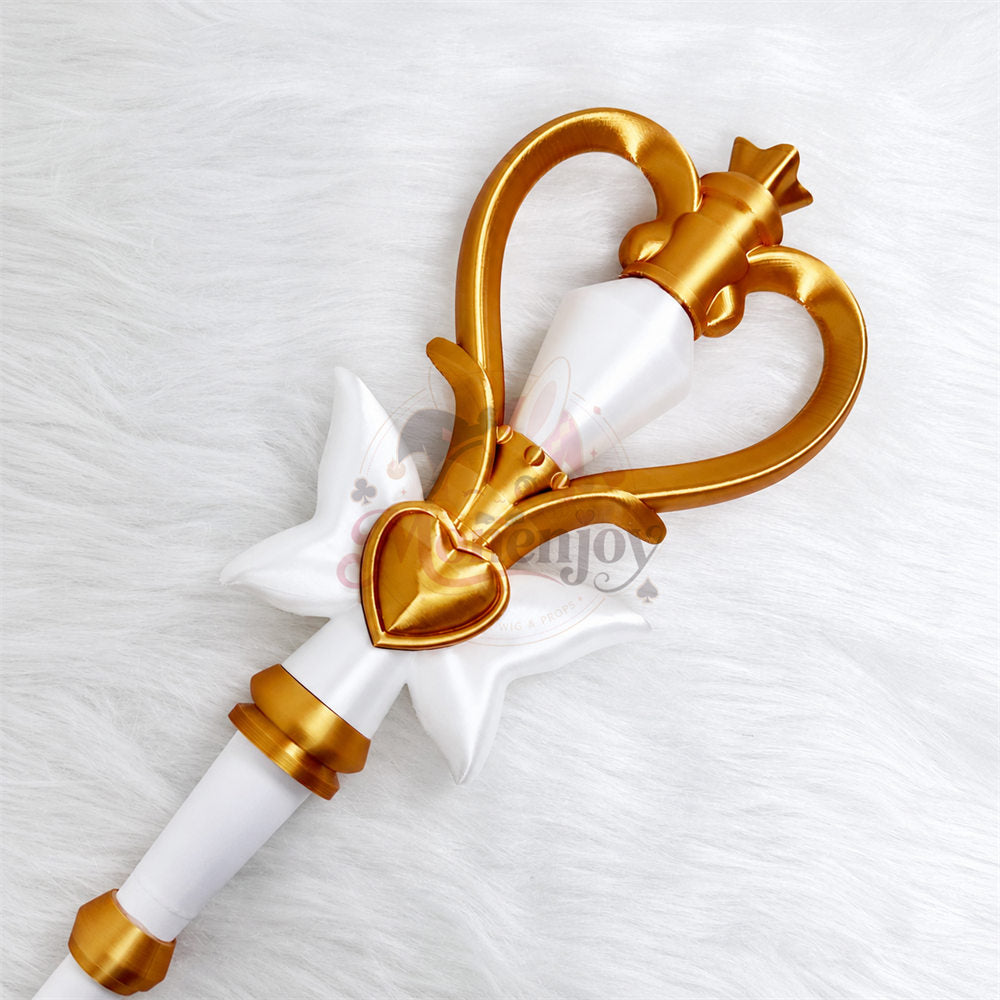 Monenjoy 名探偵プリキュア！ 森亜るるか／キュアアルカナ・シャドウ ティアアルカナロッド  140cm コスプレ道具 軽量PLA製・分割式