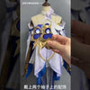 納品　Monenjoy 原神 コロンビーナ コスプレ衣装　少女　コスチューム　髪飾り＋アイマスク付　3ｄ樹脂製パーツ　 ナドクライ編 執行官 月の少女 Damselette Columbina コスプレ衣装　ジャカード生地 コスチューム