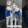 Monenjoy 原神 アナスターシャ（氷神）コスプレ衣装｜3D PLAパーツ付き ドレス