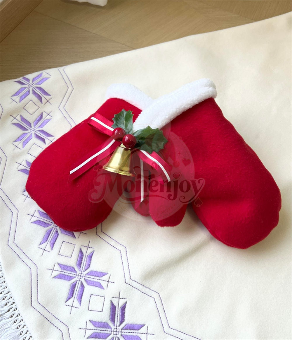 Monenjoy リゼロ エミリア クリスマス コスプレ衣装｜サンタ風コスチューム