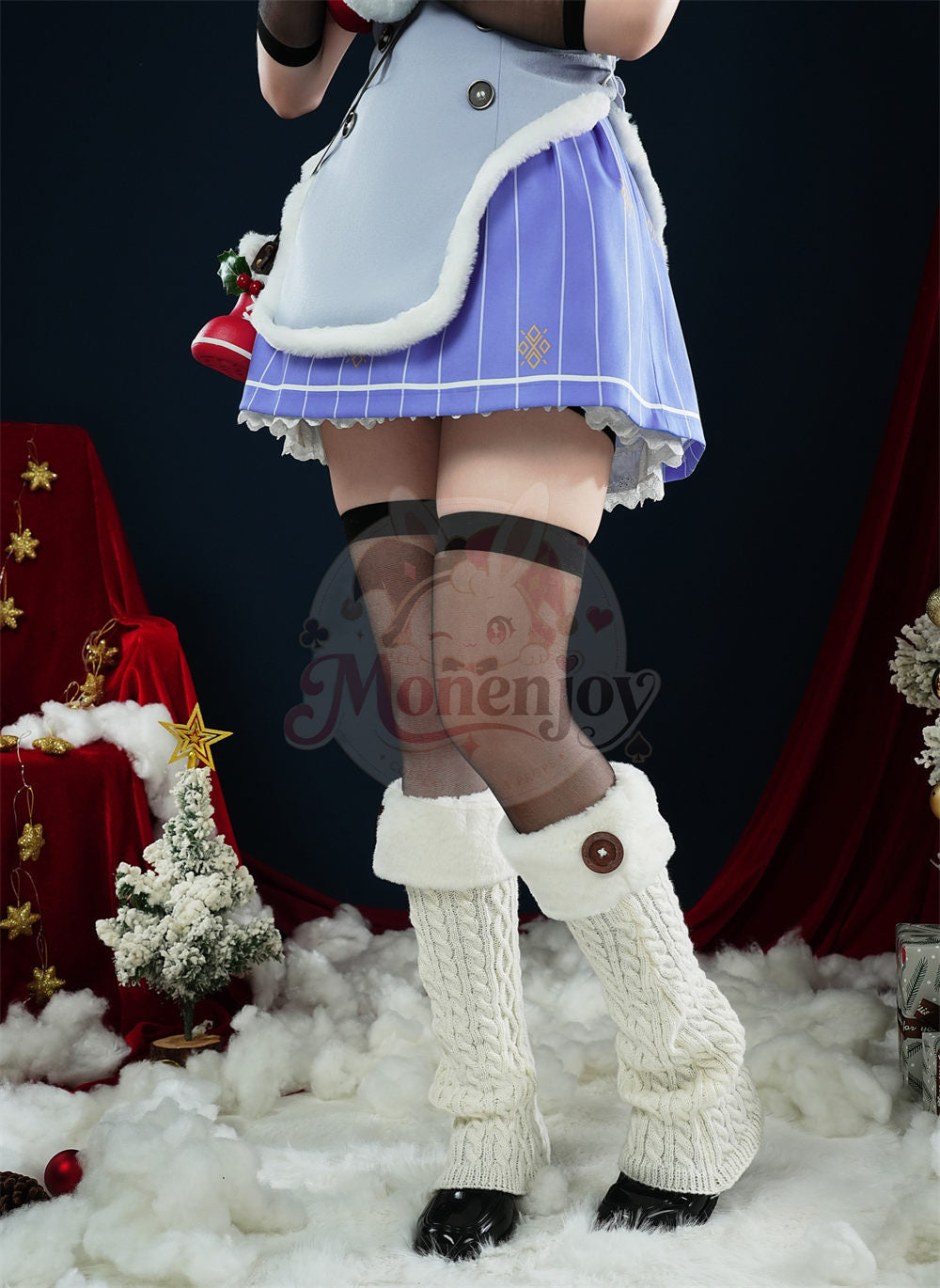 Monenjoy リゼロ レム＆ラム クリスマス コスプレ衣装｜サンタ衣装 MONENJOY