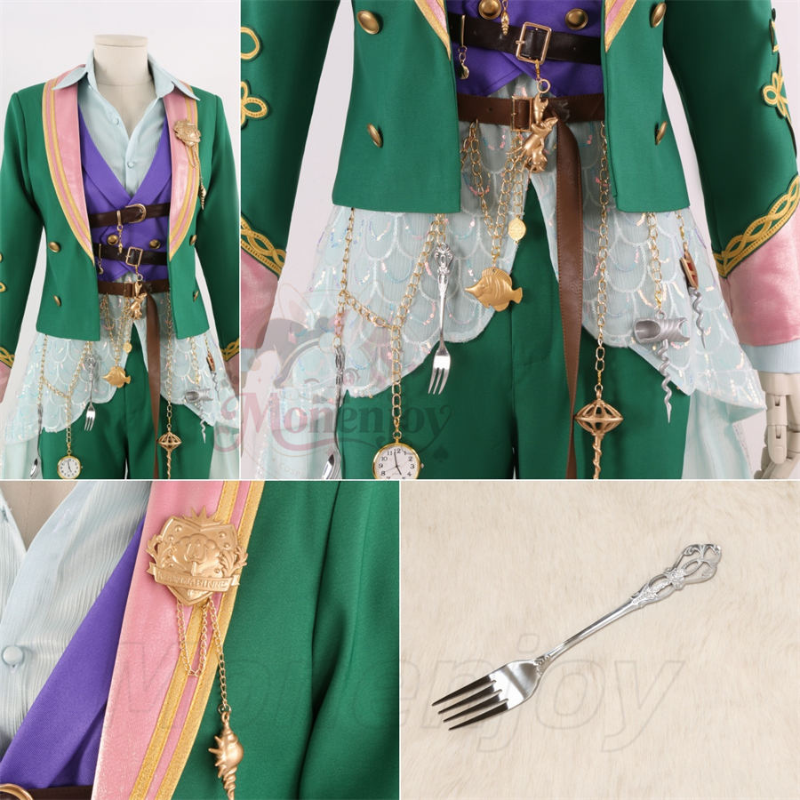 Monenjoy リエーレ・コーラリア コスプレ衣装 ツイステ RSA制服 Disney