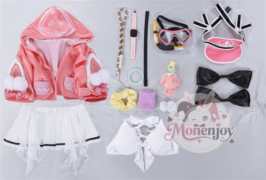 限定販売　Monenjoy ゼンゼロ ルーシー「プリンセスの休日」カリュドーンの子　コスプレ衣装｜水着・ゴーグル付き Monenjoy