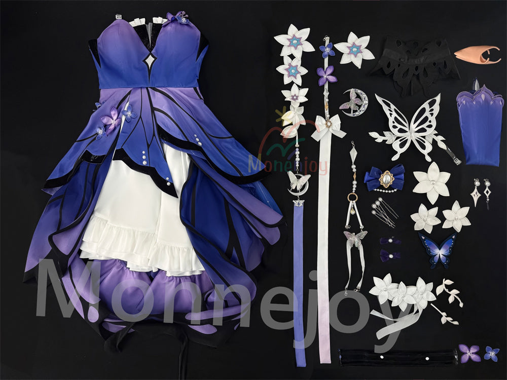 Monenjoy　崩壊スターレイル　キャストリス　礼服　ドレス　コスプレ衣装　コスチューム　イベント舞台対応　 Monenjoy