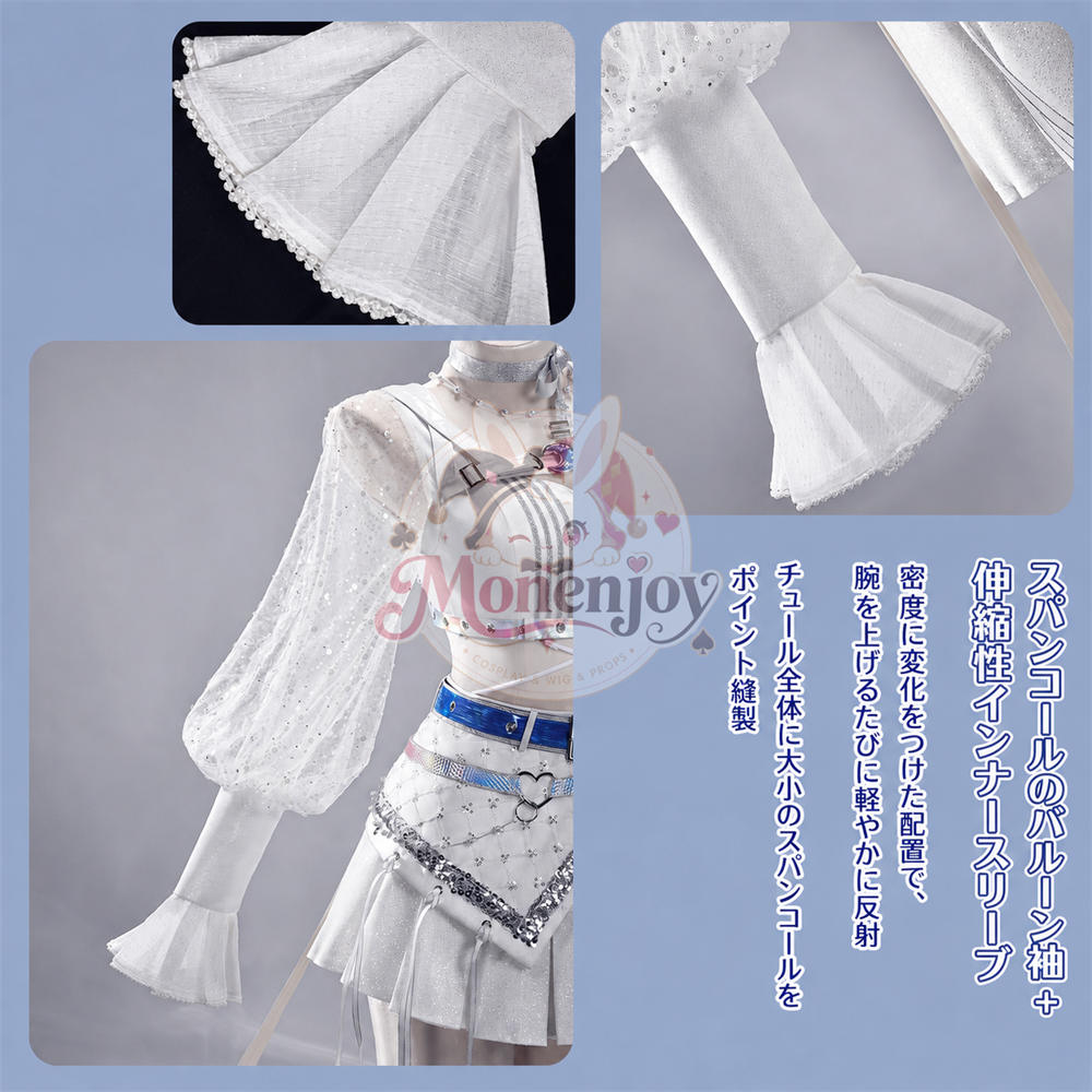 限定販売　Monenjoy 鳴潮「Solar5」ユーノ ライブ衣装 舞台服 コスプレ衣装 同人イベント対応 高品質コスチューム Wuthering Waves Yuno Cosplay