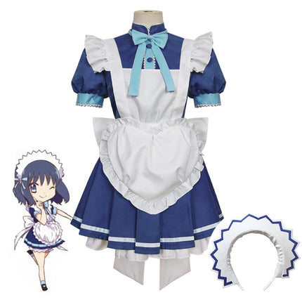Monenjoy アニメ 東京ミュウミュウ にゅ～ 桃宮 いちご 藍沢 みんと 碧川 れたす 黄 歩鈴 ミュウプリン 藤原 ざくろ カフェ服　コスプレ　メイド服　可愛い　ハロウィン - Monenjoy