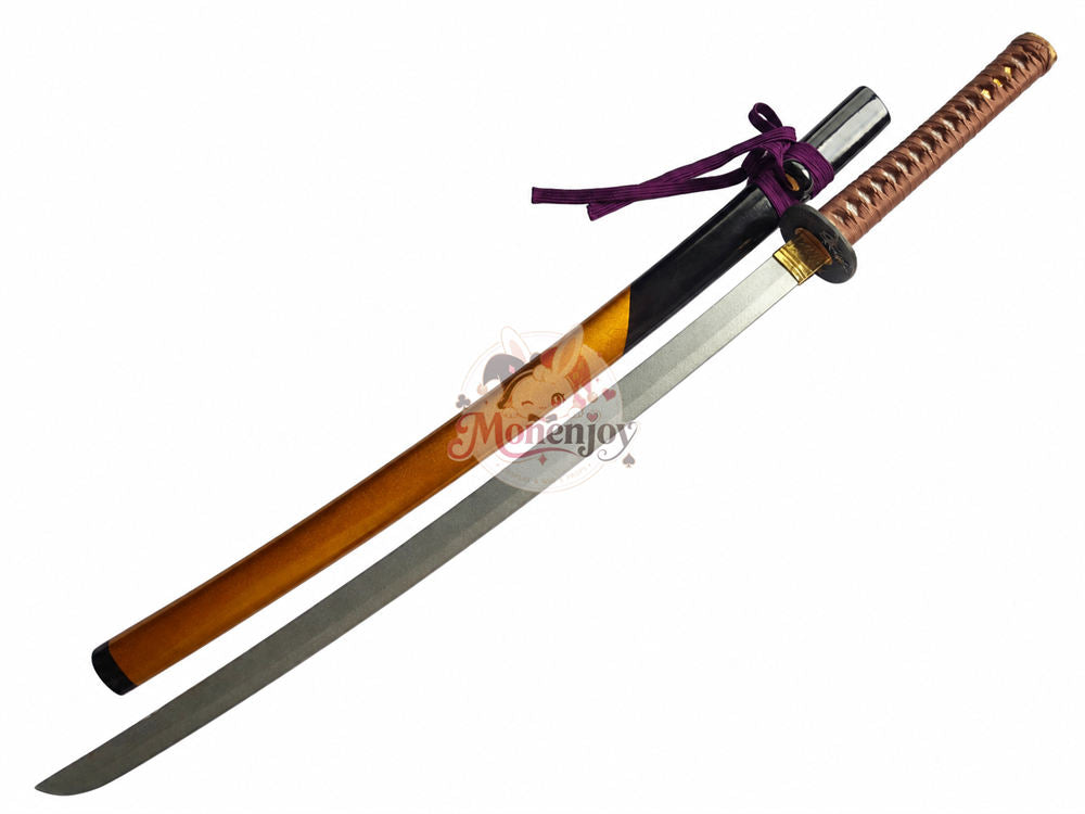 Monenjoy 刀剣乱舞 安宅切 コスプレ道具 木製模造刀 104cm・撮影用 レプリカ　ハロウィン　日本刀　木刃 MONENJOY
