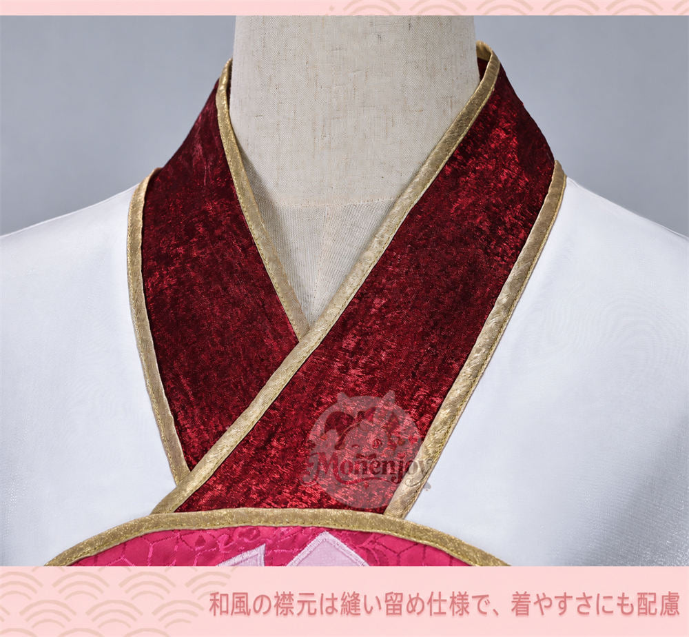 魔法少女まどか☆マギカ 翼-RESERVoir CHRoNiCLE- さくら姫 コスプレ衣装｜サテン・華やかな刺繍のプリンセスドレス｜Monenjoy MONENJOY