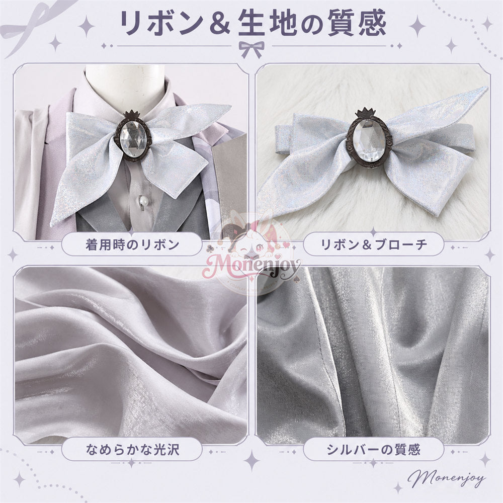 Monenjoy　ツイステ エース・イデア プラチナジャケット コスプレ衣装｜改良版・ 受注制作 舞台服　製造約25ー30日 MONENJOY