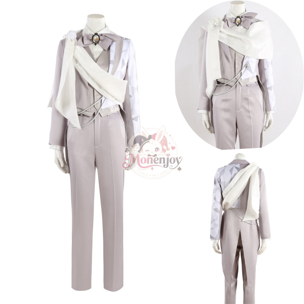 Monenjoy　ツイステ Disney100 プラチナジャケット コスプレ衣装 ハーツラビュル寮  受注制作 舞台服　製造約25ー30日