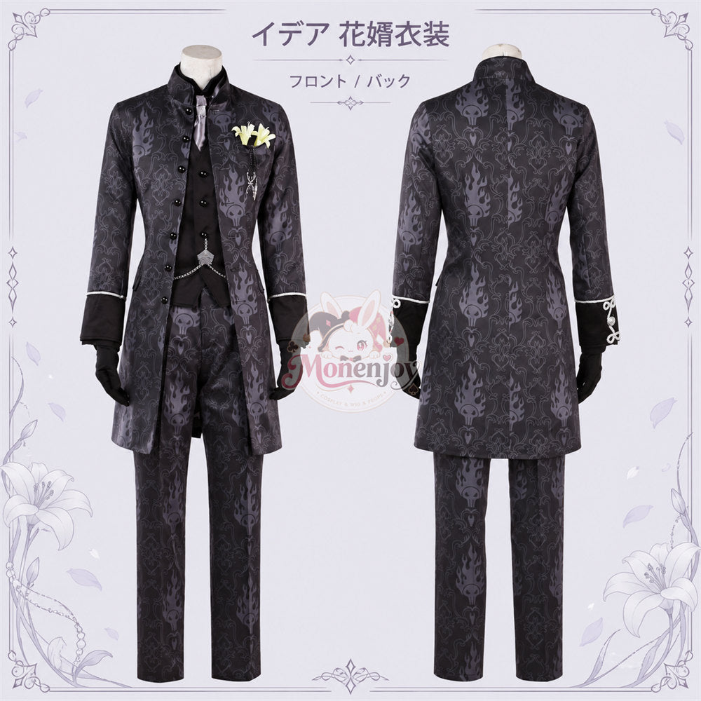 Monenjoy　ツイステ イデア なりきり花婿 コスプレ衣装セット｜ゴースト・マリッジ 受注制作 舞台服　製造約25ー30日（副本）