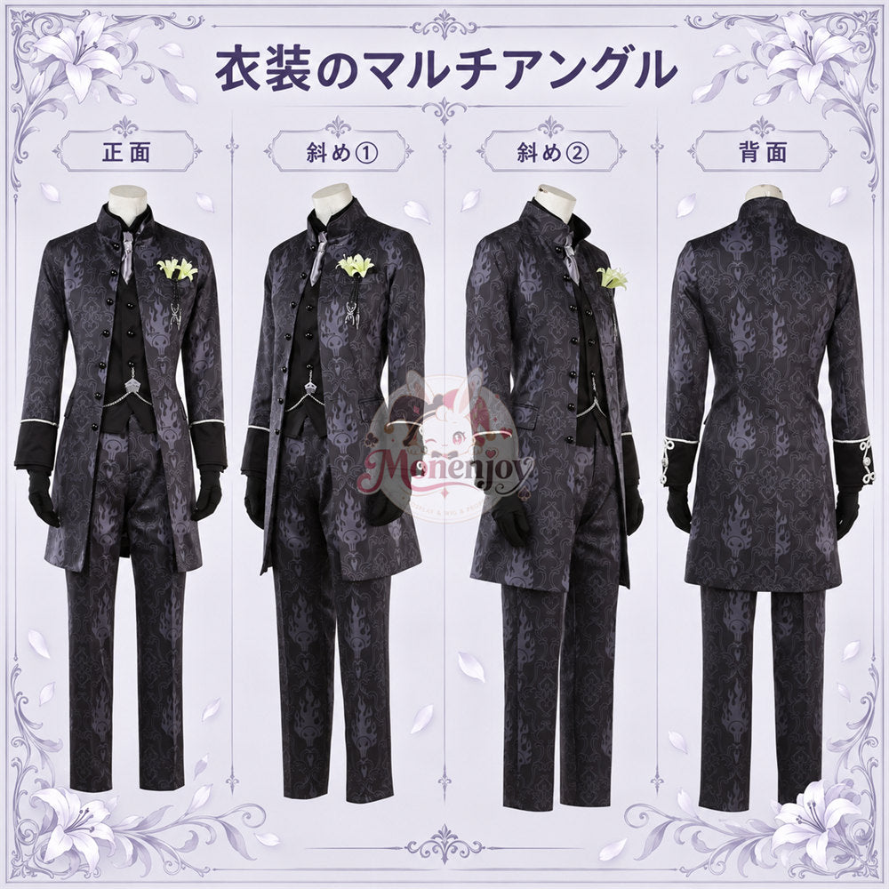 Monenjoy　ツイステ イデア なりきり花婿 コスプレ衣装セット｜ゴースト・マリッジ 受注制作 舞台服　製造約25ー30日（副本）