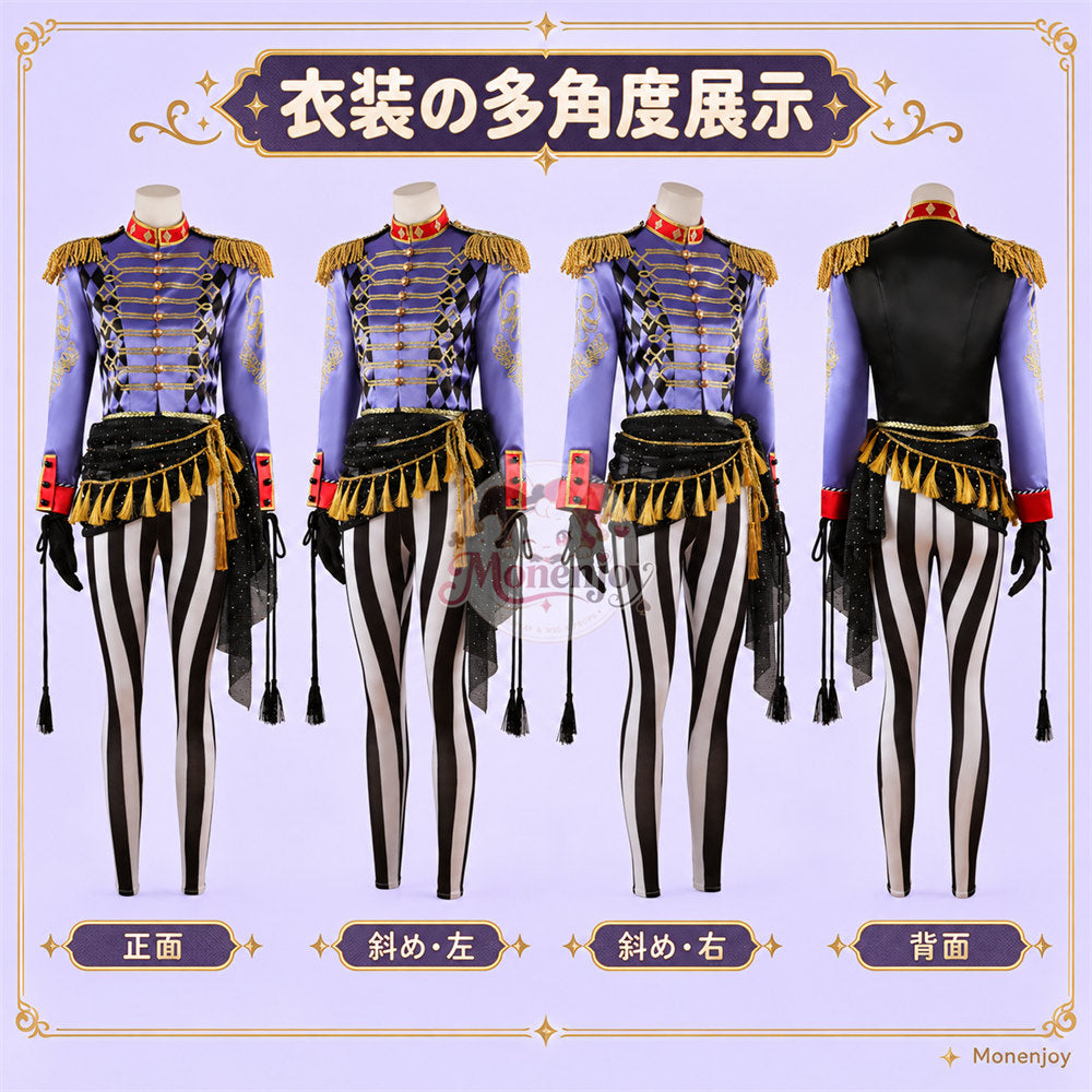 Monenjoy　ツイステ ツイステ ヴィル・シェーンハイト プレイフル・ドレス  2023ハロウィーン コスプレ衣装｜帽子付き・受注制作  舞台服　製造約25ー30日 MONENJOY