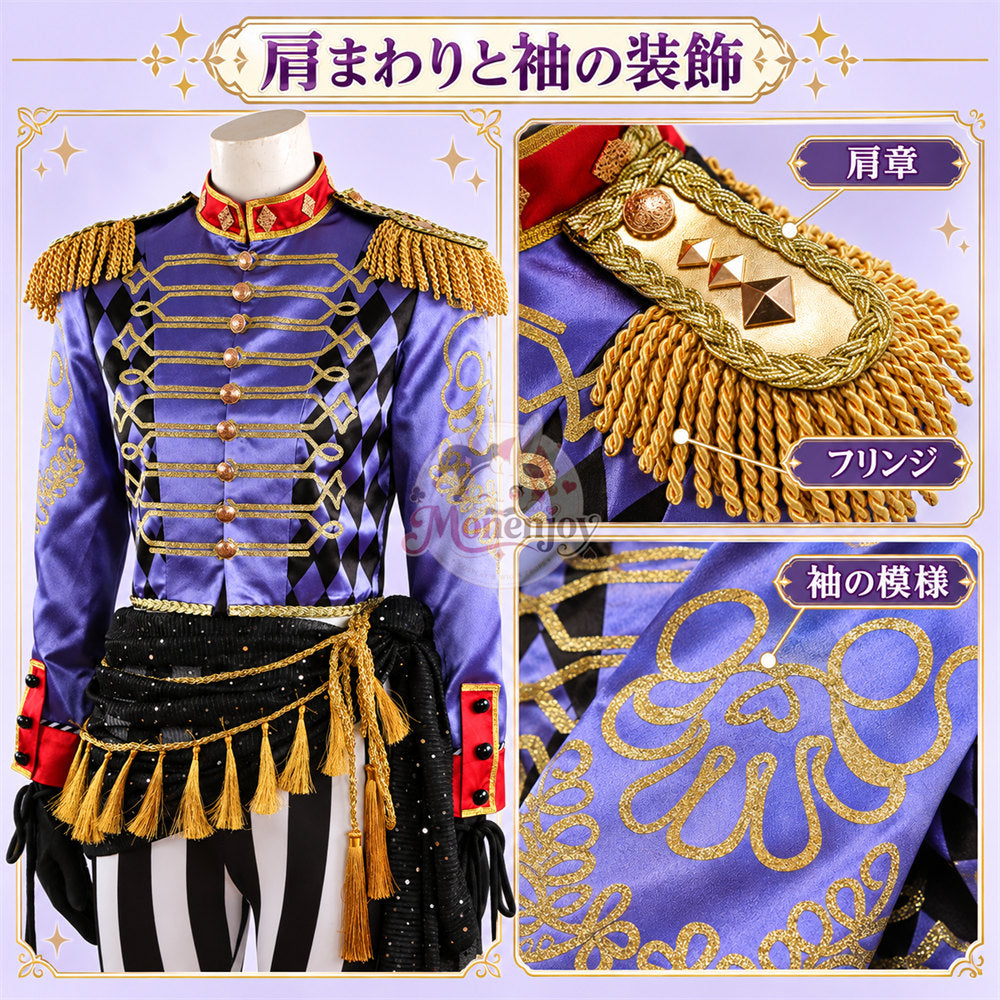 Monenjoy　ツイステ ツイステ ヴィル・シェーンハイト プレイフル・ドレス  2023ハロウィーン コスプレ衣装｜帽子付き・受注制作  舞台服　製造約25ー30日 MONENJOY