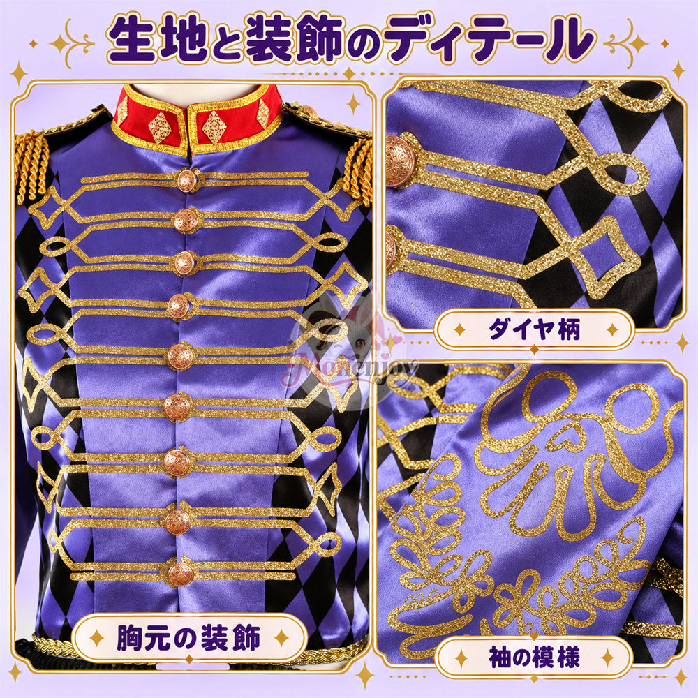 Monenjoy　ツイステ ツイステ ヴィル・シェーンハイト プレイフル・ドレス  2023ハロウィーン コスプレ衣装｜帽子付き・受注制作  舞台服　製造約25ー30日 MONENJOY