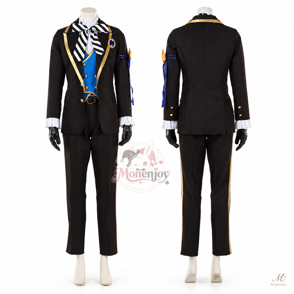 Monenjoy ツイステ ポムフィオーレ寮 制服 コスプレ衣装｜ヴィル・ルーク・エペル・オルト対応｜男女体型対応
