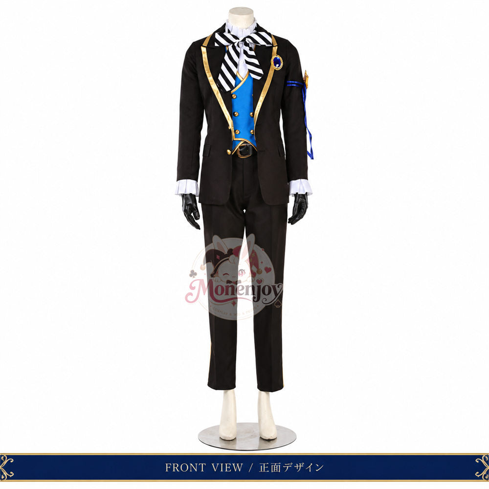 Monenjoy ツイステ ポムフィオーレ寮 制服 コスプレ衣装｜ヴィル・ルーク・エペル・オルト対応｜男女体型対応