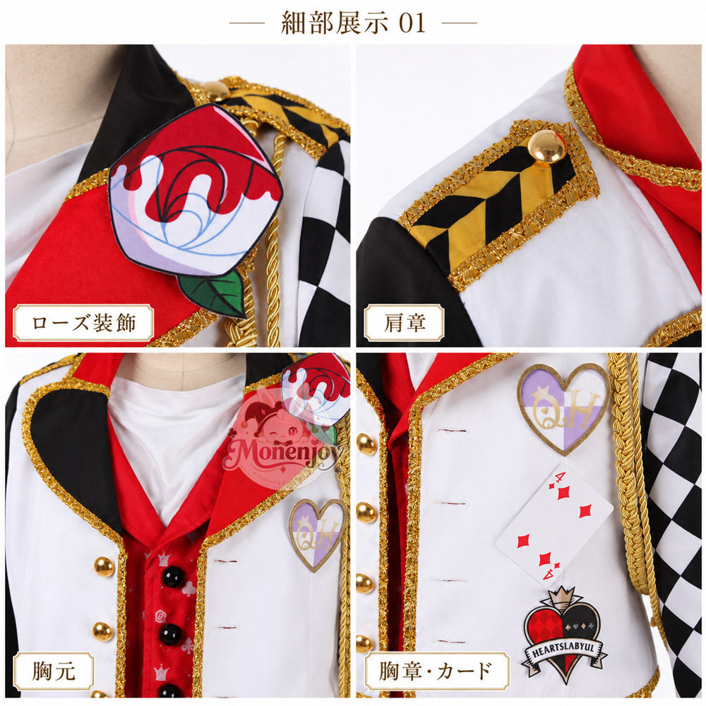 Monenjoy ツイステ ハーツラビュル寮服 ケイト・ダイヤモンド  コスプレ衣装｜  オーダーメイド対応　舞台服 MONENJOY