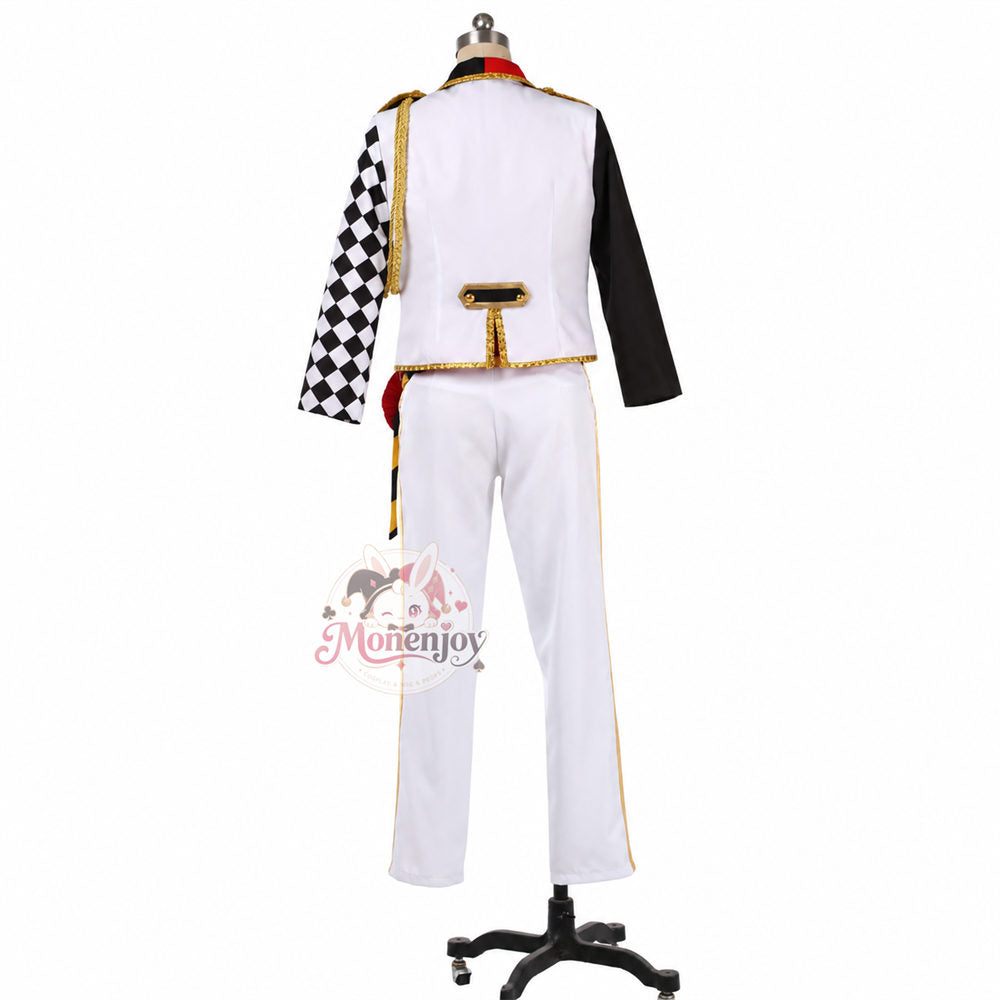 Monenjoy ツイステ ハーツラビュル寮服 デュース・スペード コスプレ衣装 deuce｜  オーダーメイド対応　舞台服）