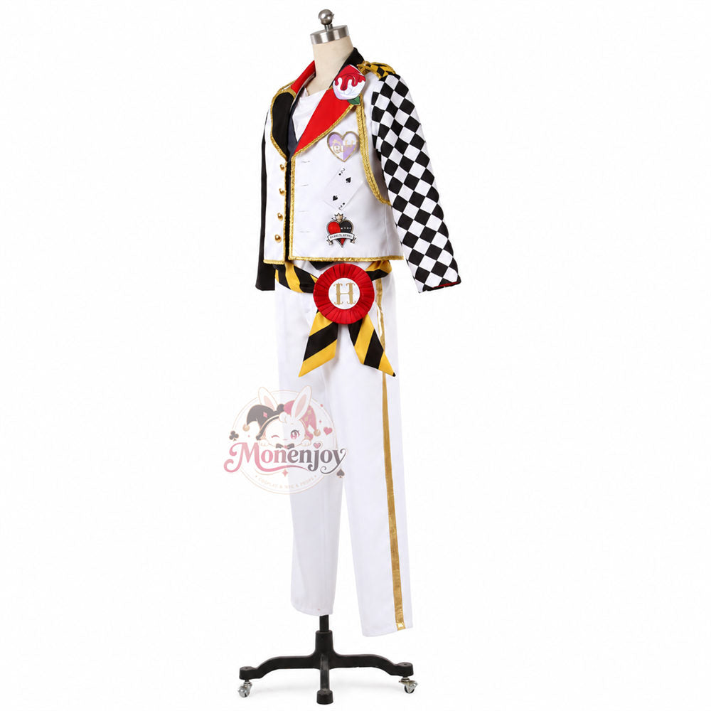 Monenjoy ツイステ ハーツラビュル寮服 デュース・スペード コスプレ衣装 deuce｜  オーダーメイド対応　舞台服） MONENJOY