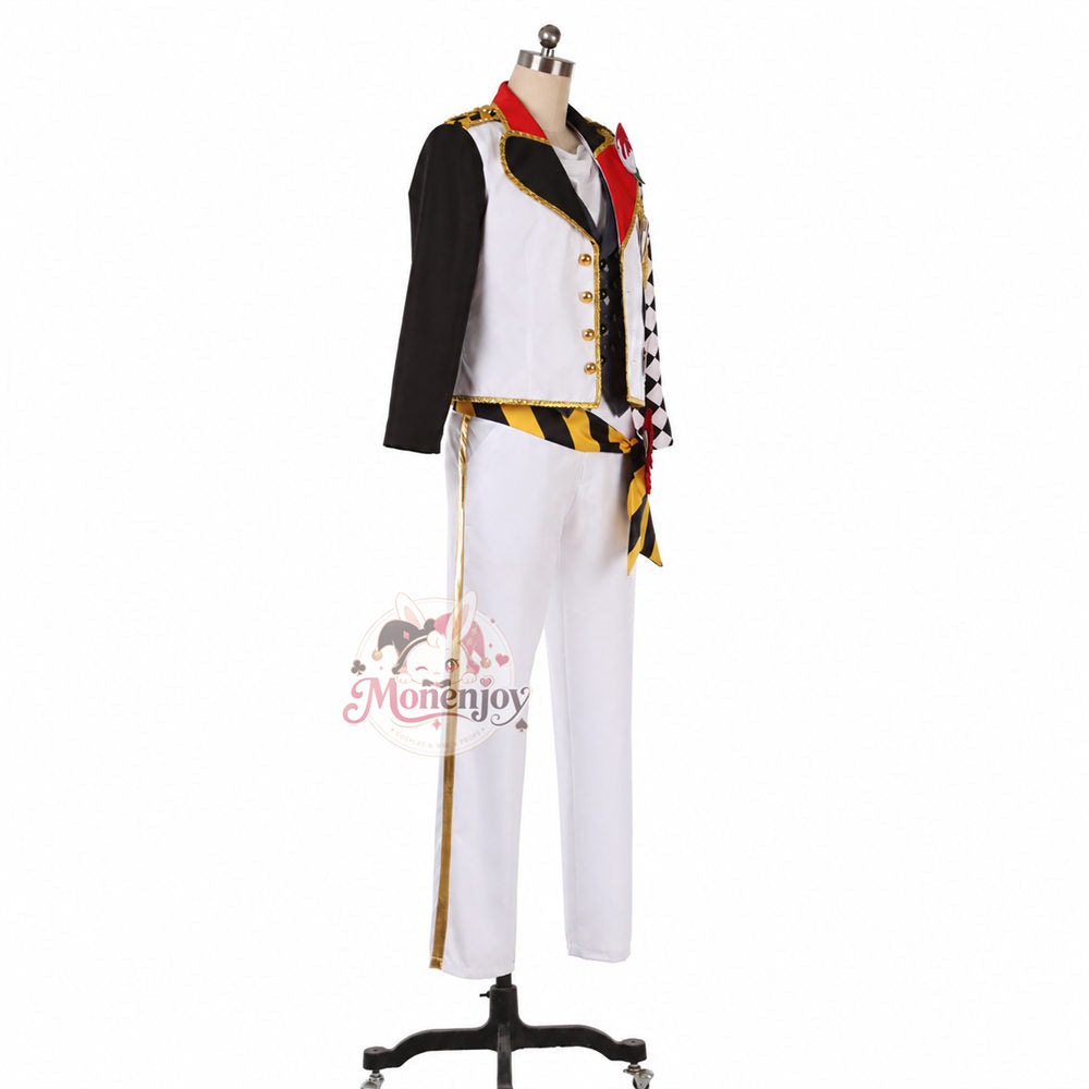Monenjoy ツイステ ハーツラビュル寮服 デュース・スペード コスプレ衣装 deuce｜  オーダーメイド対応　舞台服） MONENJOY
